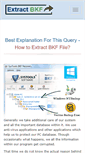 Mobile Screenshot of how-to.extractbkf.com