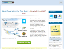 Tablet Screenshot of how-to.extractbkf.com